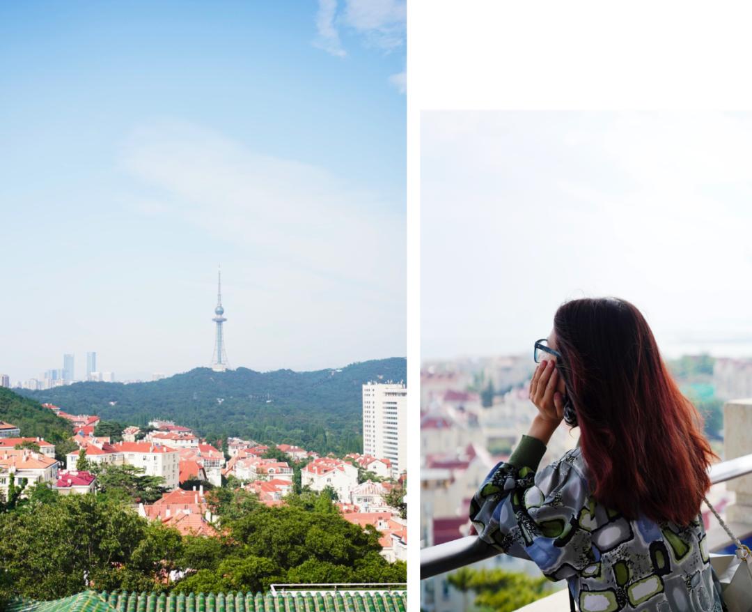 青岛的海给人很惬意,夏天青岛的海边热吗