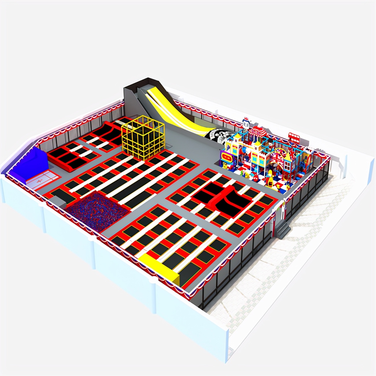 蹦床公园真实利润,蹦床公园投资前景如何