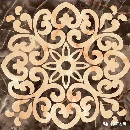 卫生间花洒水刀拼花效果图,水刀拼花图案效果图