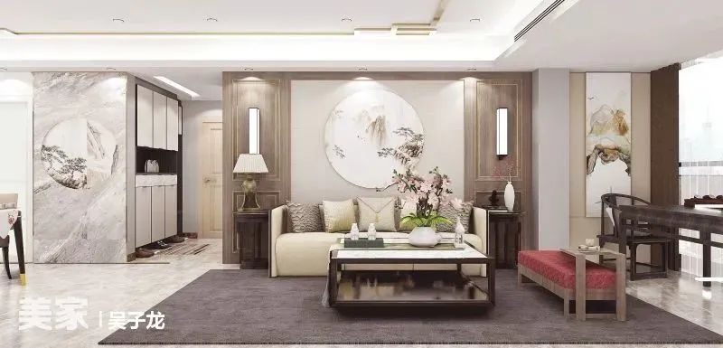 好看的客餐厅效果图,60平方客餐厅一体装修效果图大全