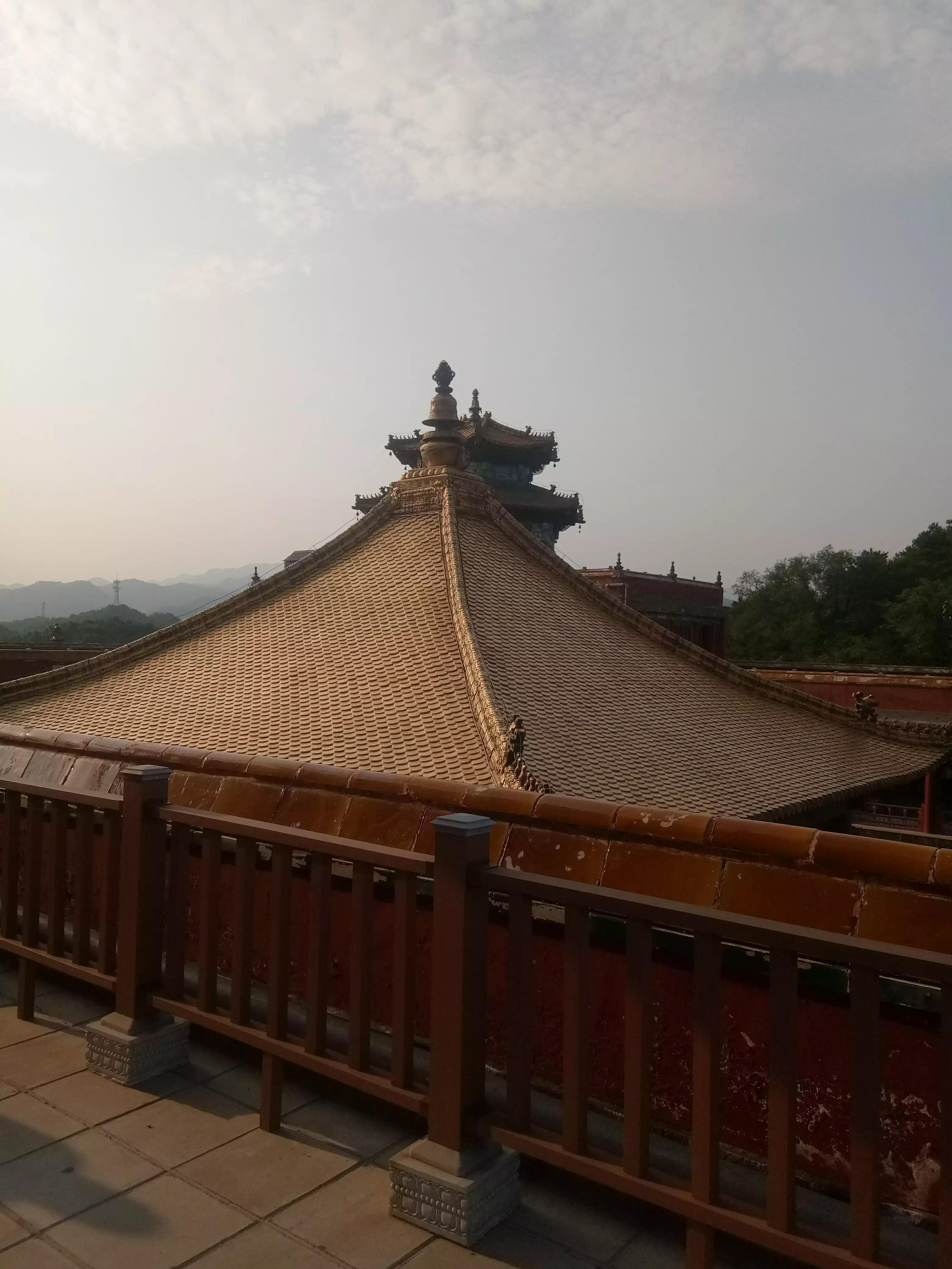 河北承德避暑山庄小布达拉宫全景,承德景点大佛寺布达拉宫