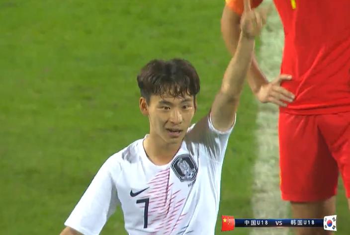 中国3:0战胜韩国时的足球队员,中国足球3比0大胜韩国