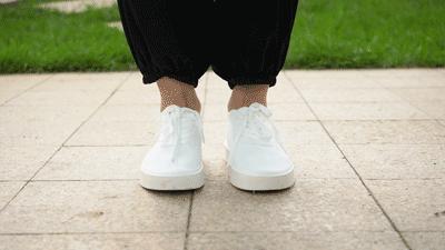 公认脚感最好的板鞋李宁,李宁板鞋上脚效果