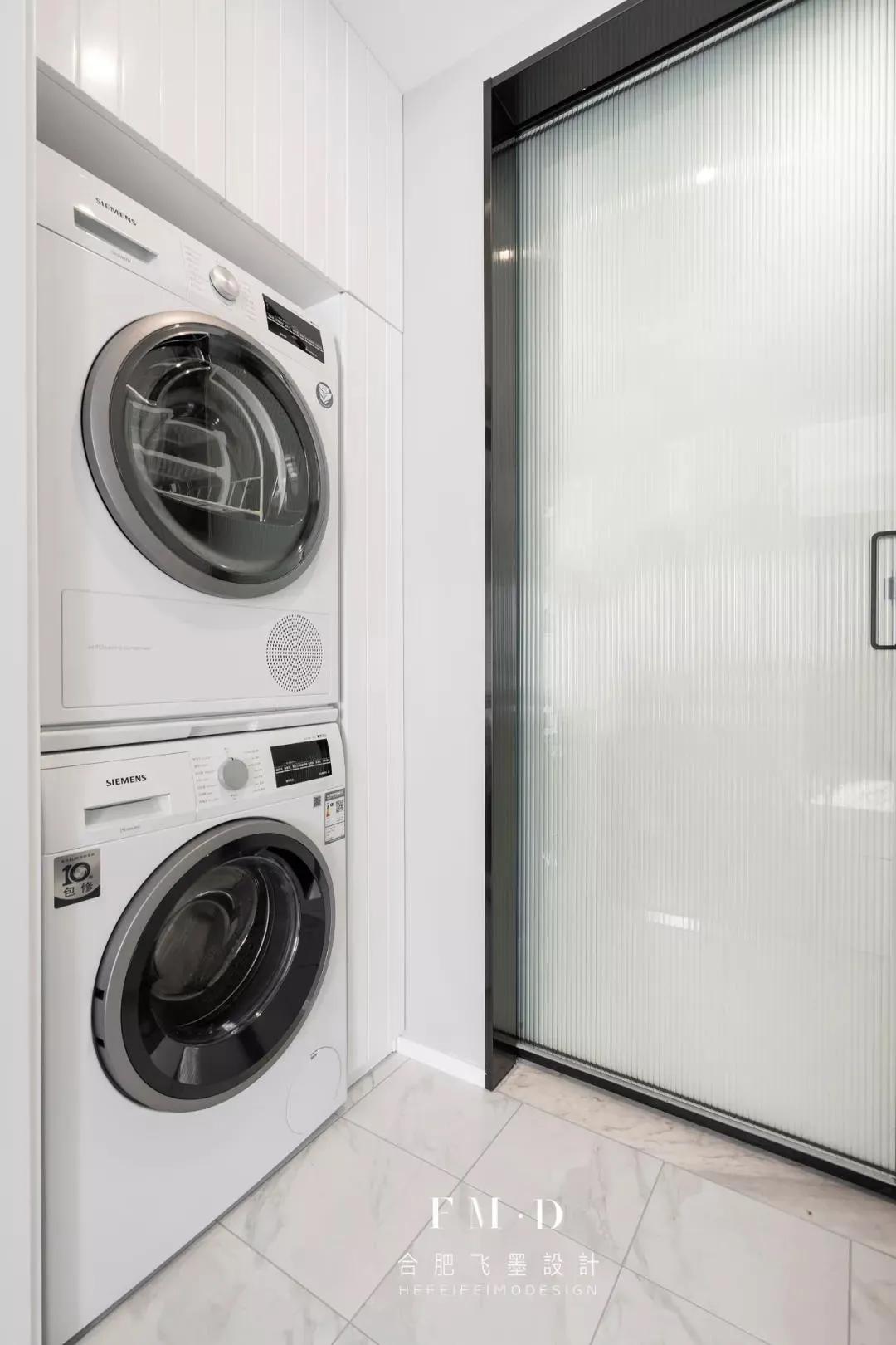 洗衣机放哪好?设计师帮你总结了一篇干货,3点认清楚了,不犯错