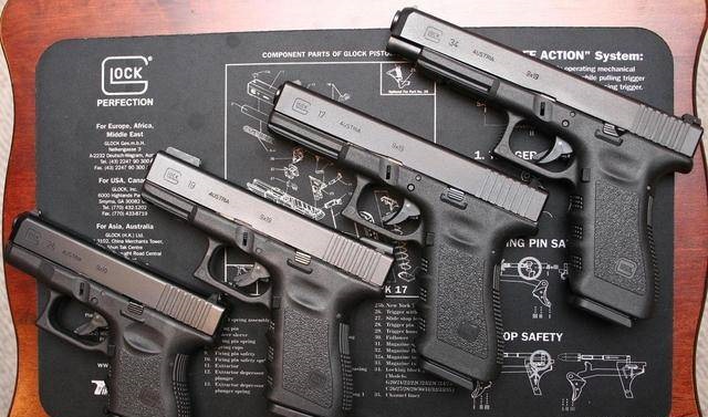 世界公认十大顶级全自动手枪,奥地利手枪公司系列手枪