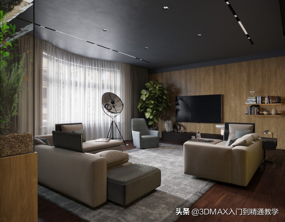 最牛的效果图是用什么制作的,30分钟做一套效果图