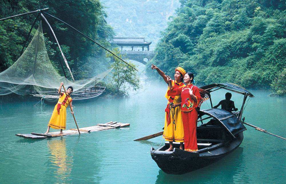 宜昌清江画廊三峡瀑布二日游推荐,宜昌清江画廊一日游