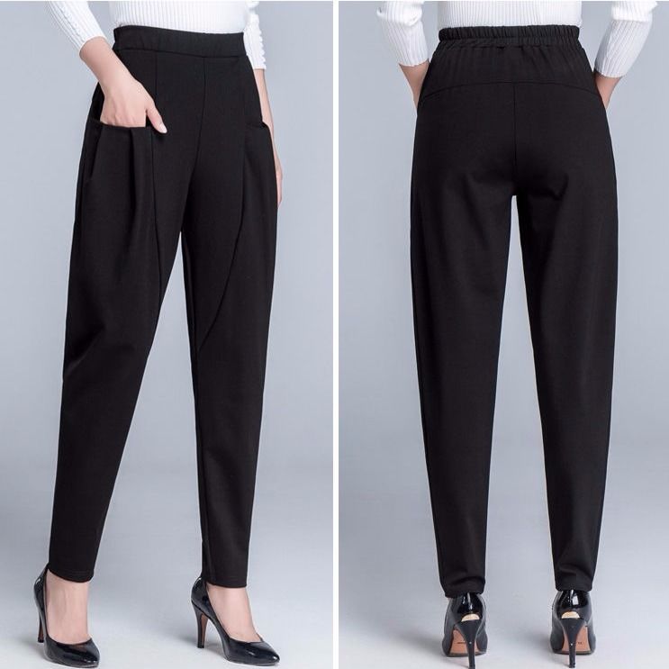 哈伦裤可以搭配什么毛衣,哈伦裤可以搭配的上装