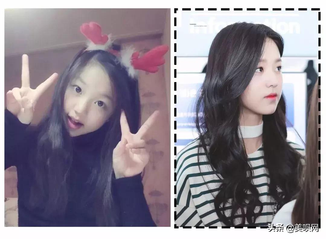 张元英和iu谁更漂亮,张元英izone时期刘海