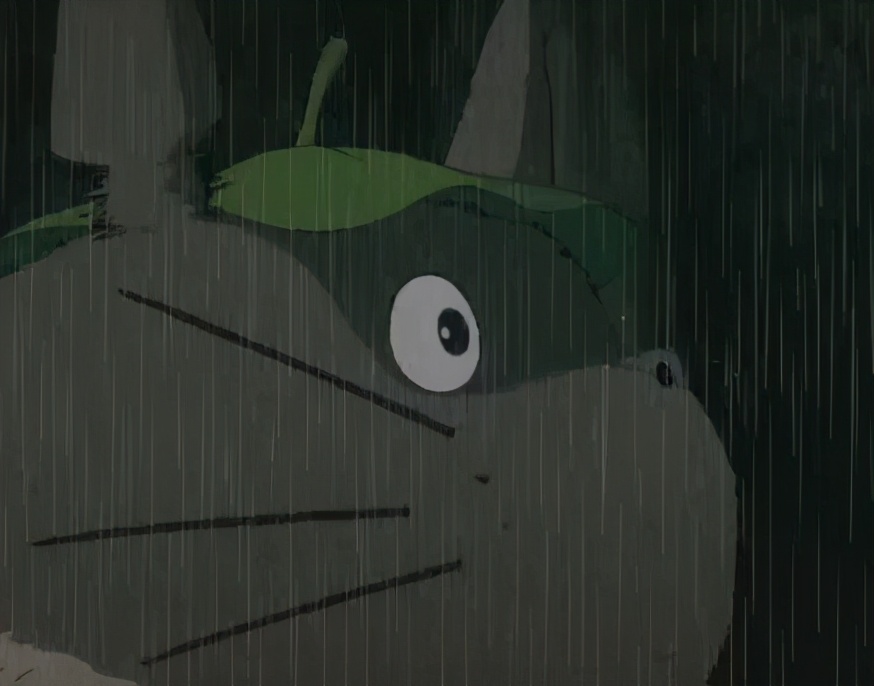 宫崎骏龙猫抱着小龙猫 (有一种可爱叫宫崎骏眼里的龙猫)