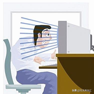 经常对电脑辐射吃什么缓解,长期用电脑辐射对脸有什么影响