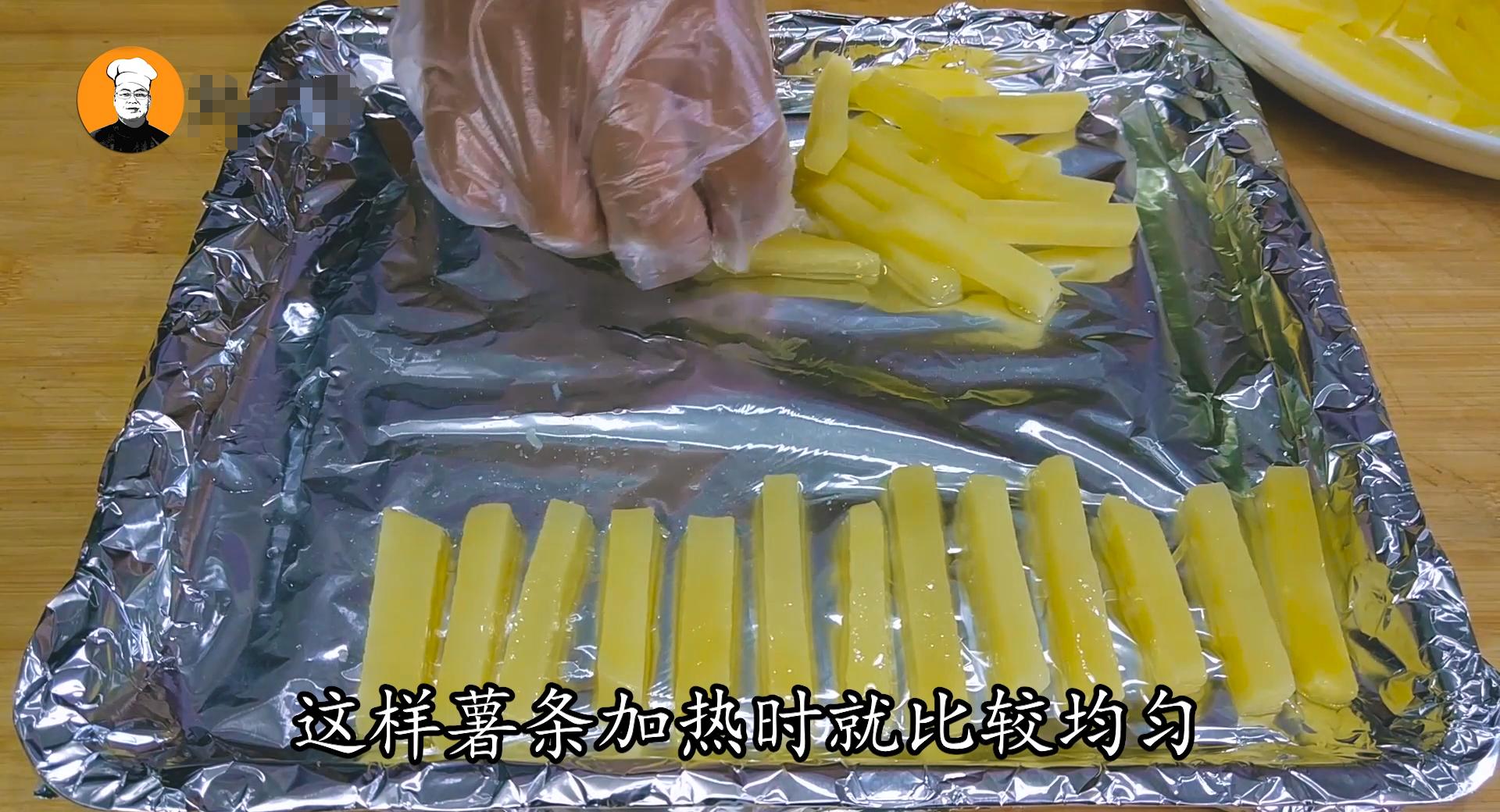 在家轻松炸薯条入口柔酥回味无穷,超长薯条怎么做又脆又好吃摆摊