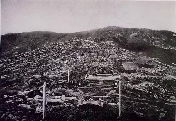 100年前中国风景建筑老照片,两亿多年前的景观
