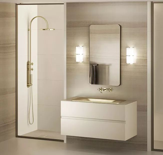 卫浴室内极简设计图,卫浴设计装修风格小户型