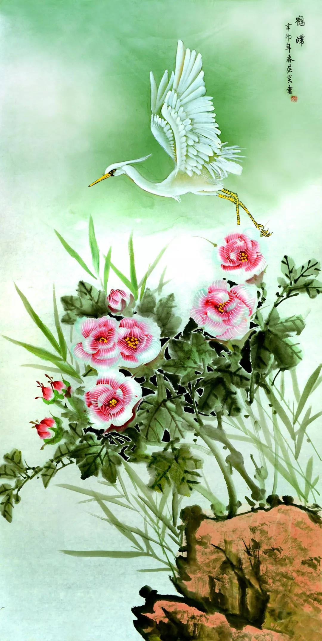 花鸟的作品欣赏,中式花鸟作品欣赏