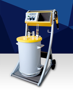 静电喷粉工作原理,静电喷塑设备工作原理