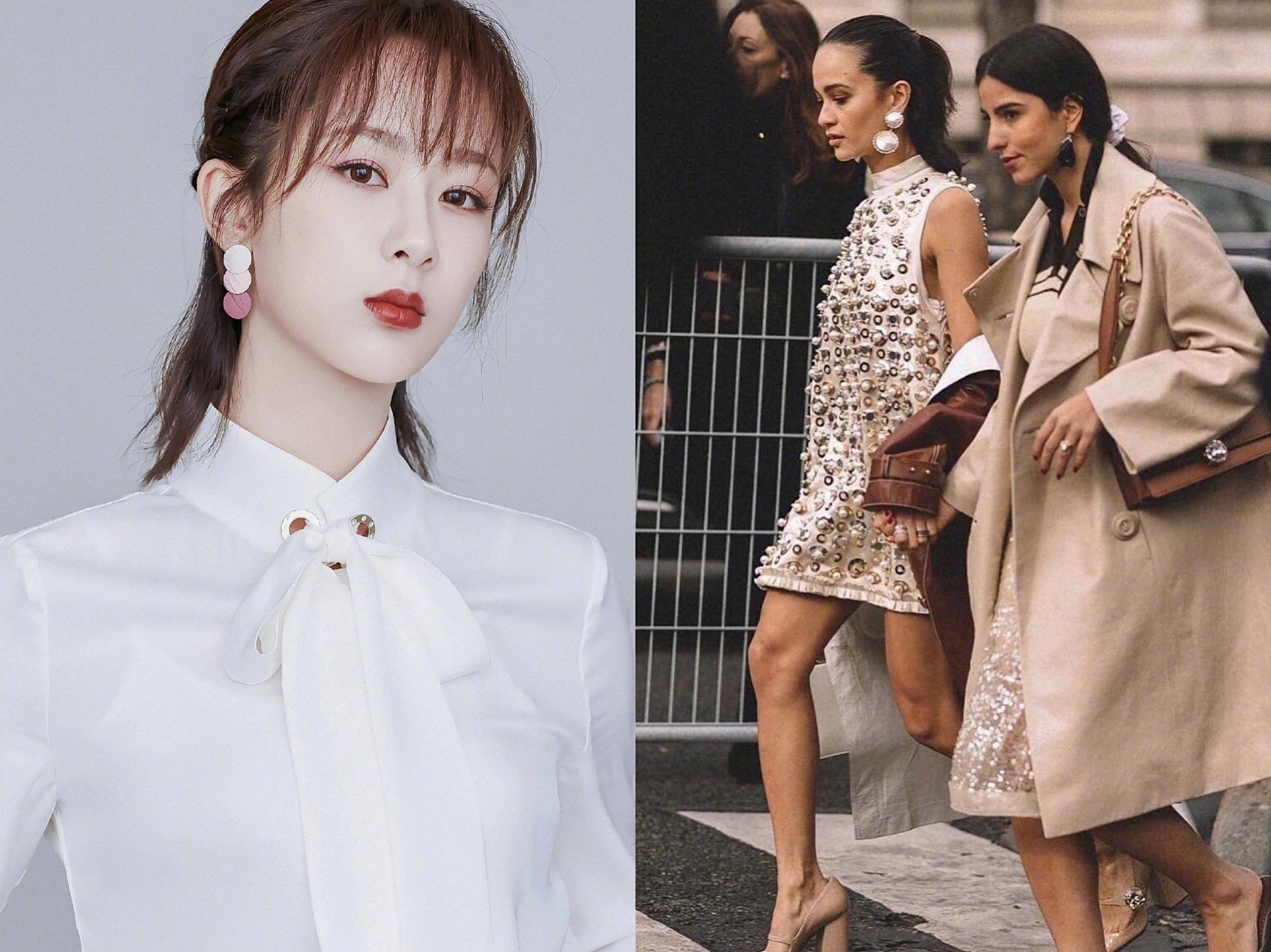 杨紫余生请多指教耳饰,杨紫新代言珠宝