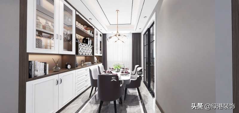 沈阳现代简约装修公司,沈阳家装轻奢风格