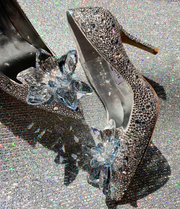 婚鞋施华洛世奇水晶,施华洛世奇鞋子