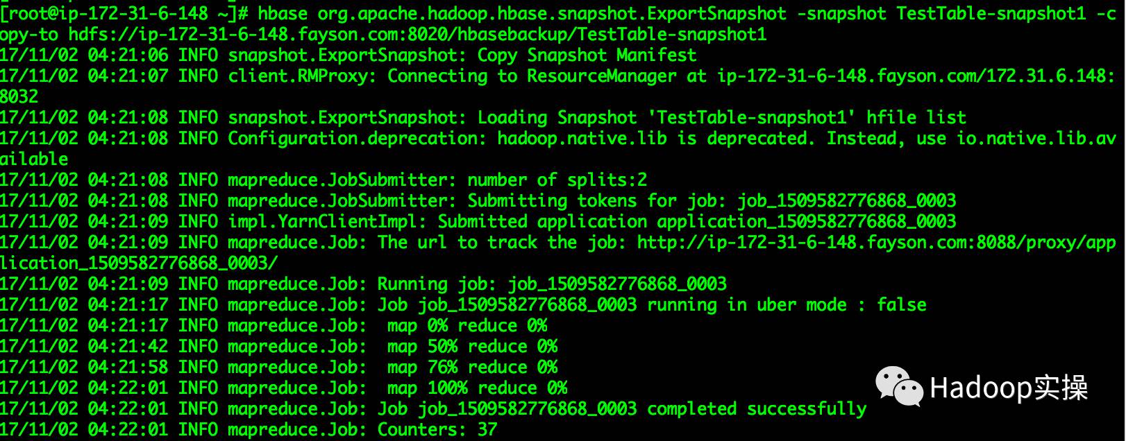 hbase跨集群跨版本迁移,hbase数据自动分片