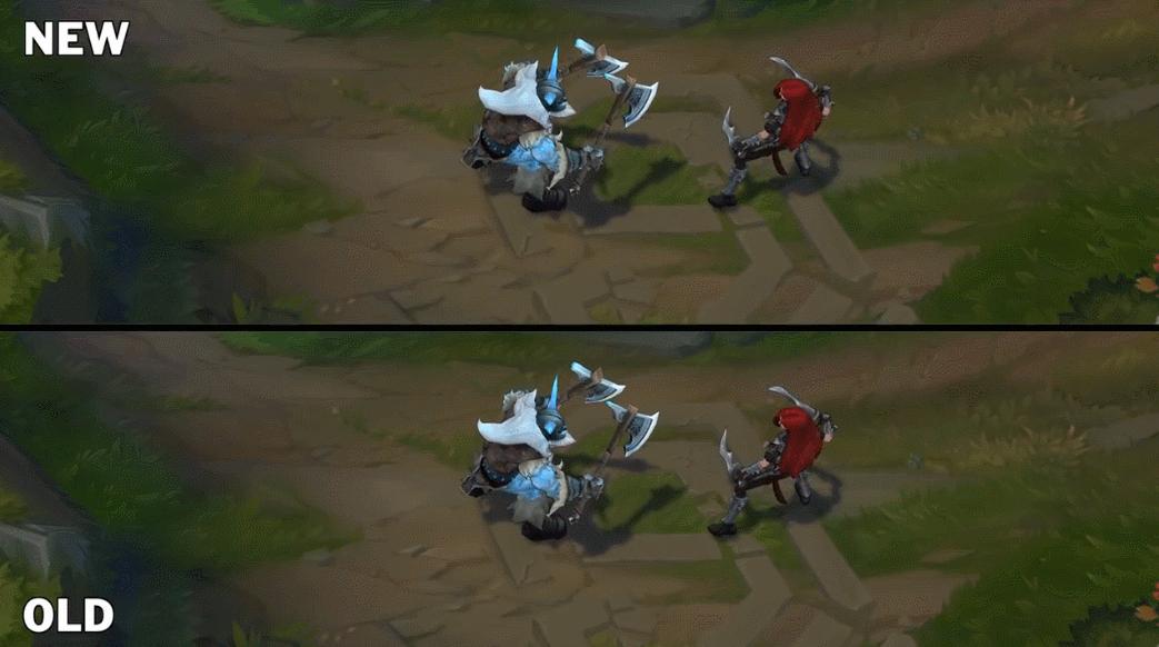 lol奥拉夫皮肤手感排行手游,lol奥拉夫冰河时代皮肤有特效吗