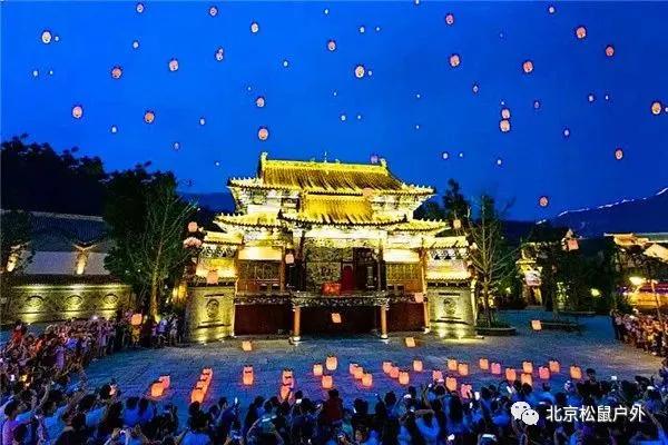 古北水镇北方风情小镇,古北水镇春季美景