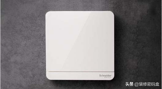 家里装修怎么样选开关的颜色,家装开关面板怎么选