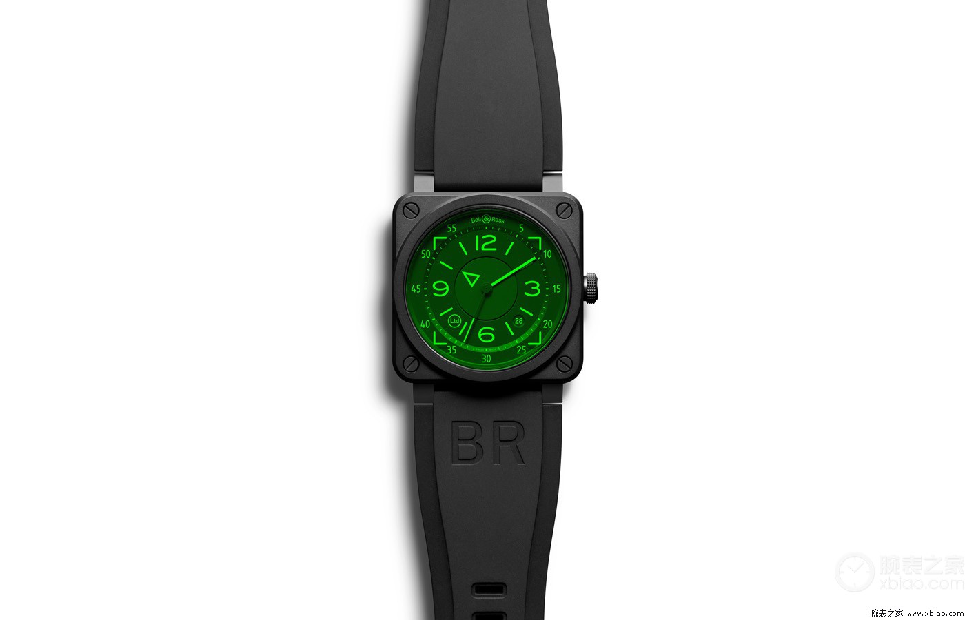 BellRoss柏莱士全新推出飞行仪器BR03-92HUD表款