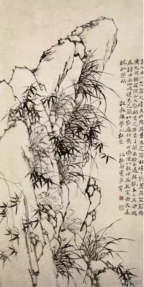 扬州八怪的郑板桥有哪三绝,扬州八怪之一郑板桥竹石