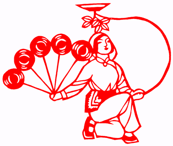 民俗窗花介绍,民俗传统剪纸