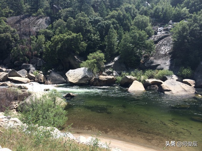 美国优胜美地冰川观景点,优胜美地冰川峰顶