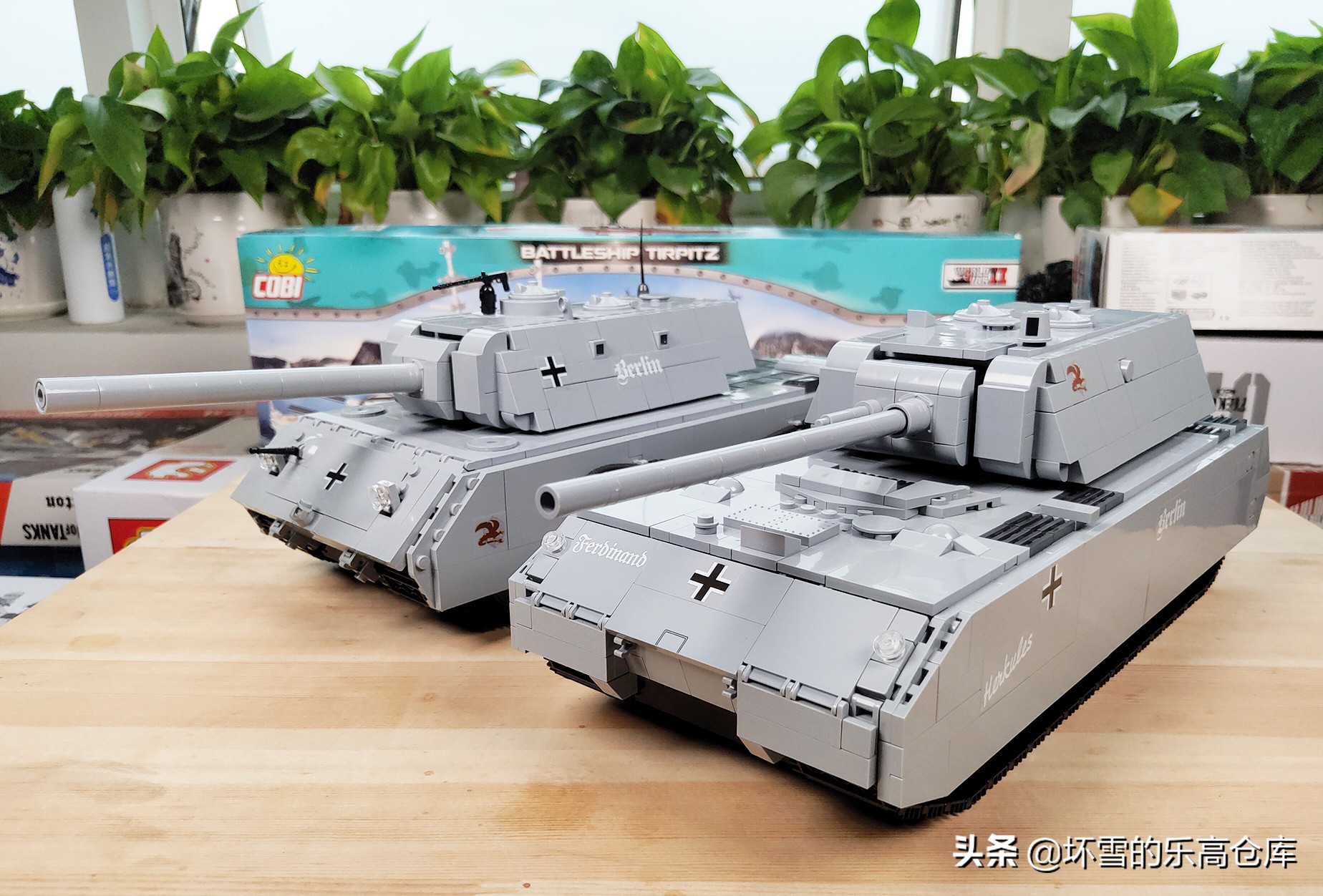 cobi鼠式坦克测评,cobi积木鼠式坦克拼装视频