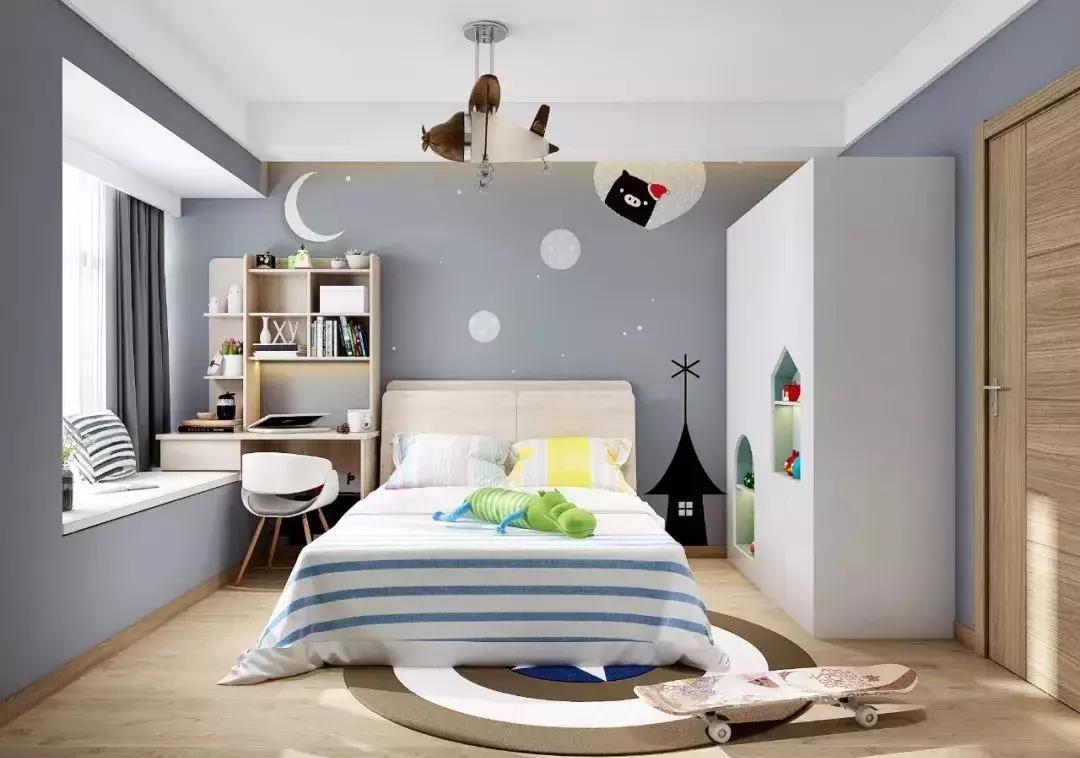 好看不贵的北欧风,北欧轻奢风装修三室两厅87平米