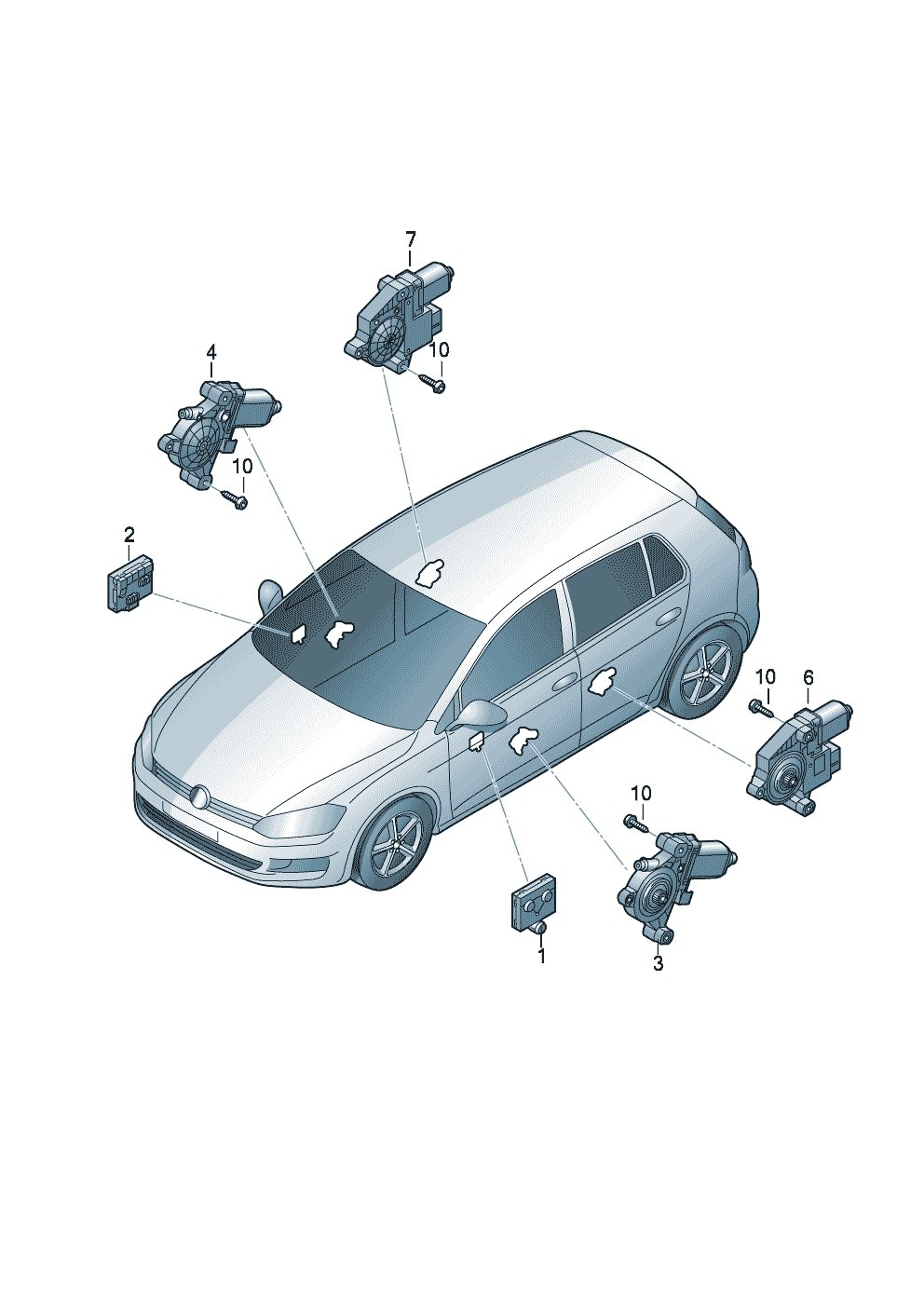 高尔夫7升降开关怎么修,高尔夫7遥控玻璃升降