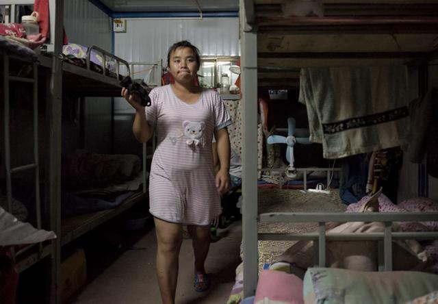 工地女人如何生活,大悟县妇女