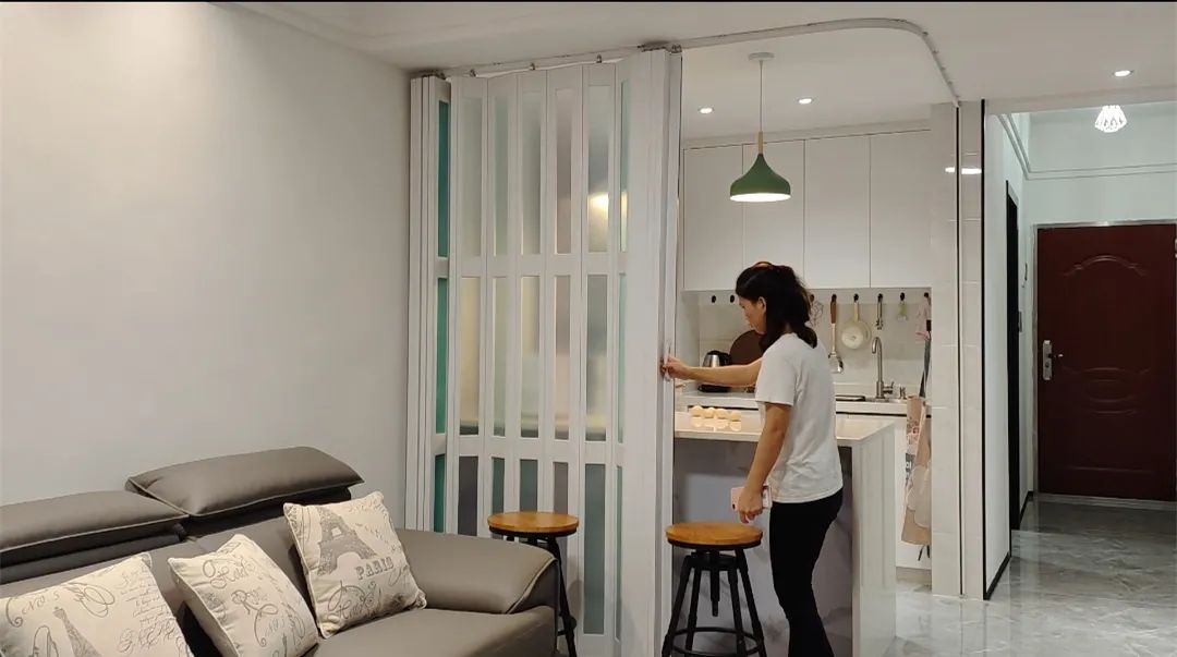 loft开放式厨房油烟怎么解决,开放式厨房装修效果图无门防油烟