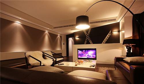 采光暗的客厅用什么颜色,暗客厅怎么装饰