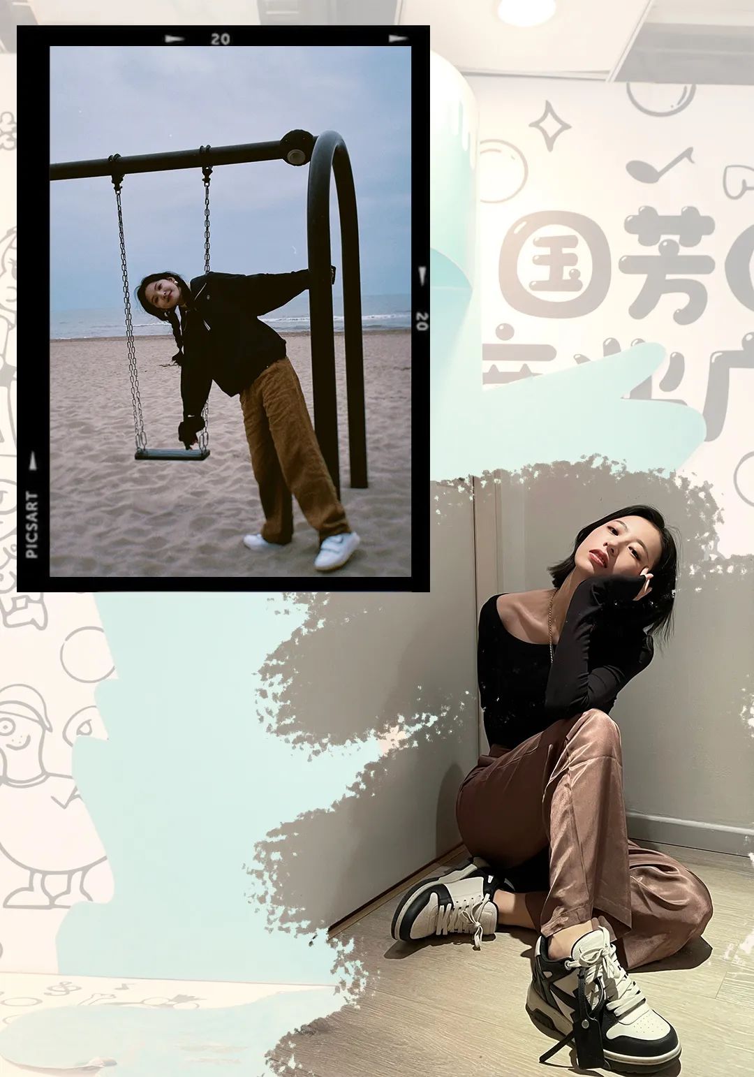 长裤跟短裤哪个更显高,运动鞋长裤夏天怎么穿显高显腿细