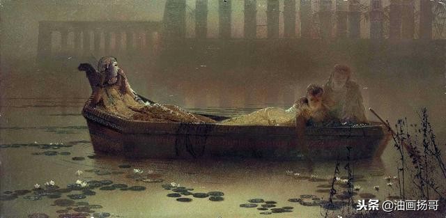 油画笔触和肌理图文,油画的调色和用笔的技巧