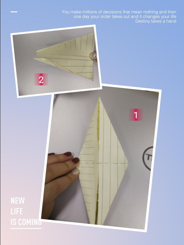 儿童千纸鹤折法4步,折纸鹤教程图