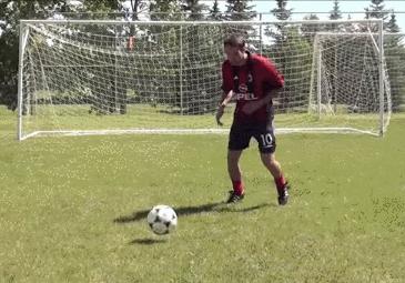 停球地滚球教学,停球高空球