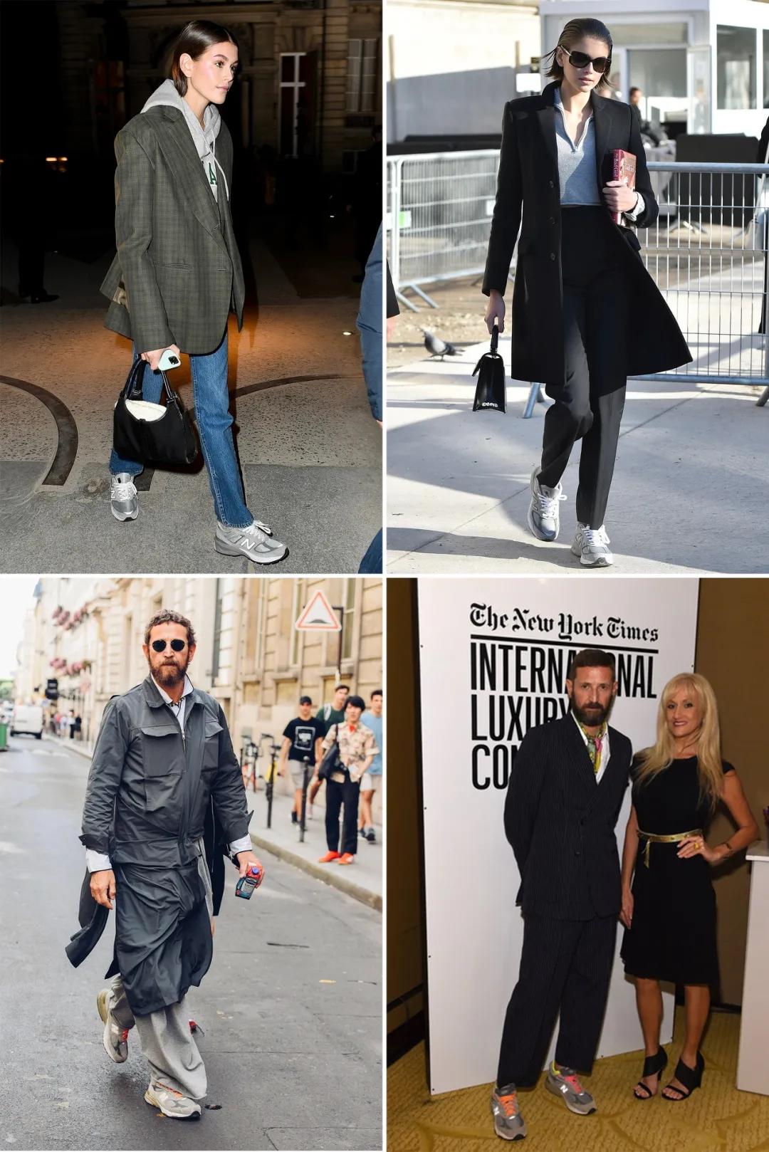 新百伦灰色男女同款运动鞋,新百伦最近很火的灰色鞋