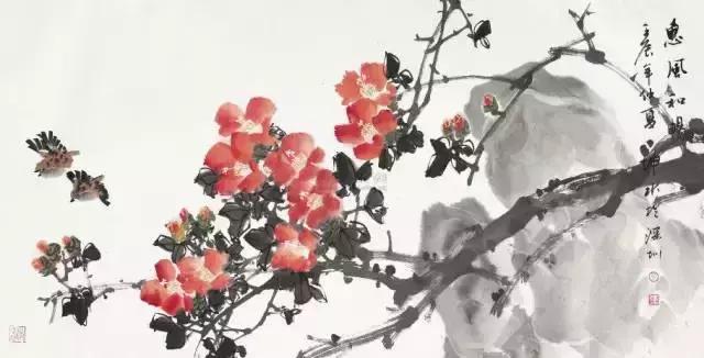 分享几组简单实用的写意花鸟画法,国画教程花鸟基本画法值得珍藏