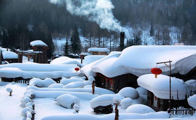 黑龙江省牡丹江市雪乡第一场大雪,雪乡迎来深秋第一场雪
