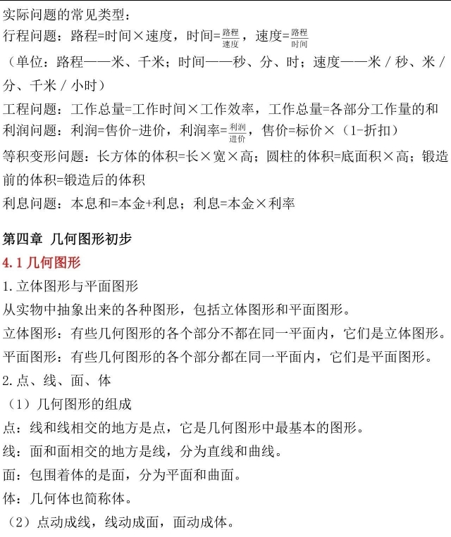 七年级数学上册重点知识点规律题,七年级上册数学有理数知识点归纳