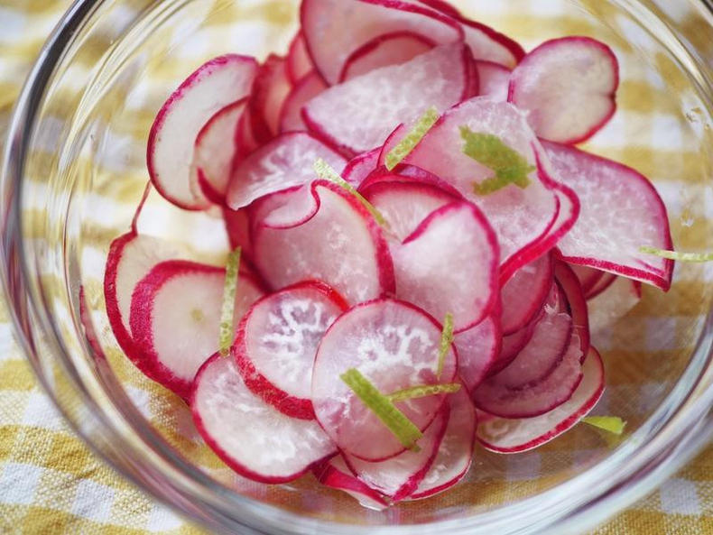 春日美美清爽美食，超简单樱桃萝卜一夜渍