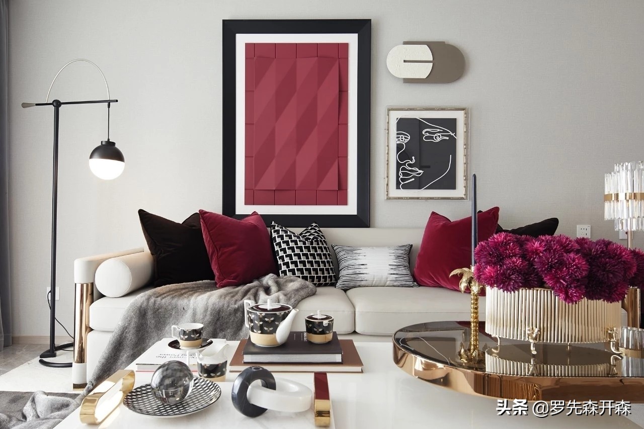 常州新城樾隽中央120平装修效果图,常州新城樾隽中央120平