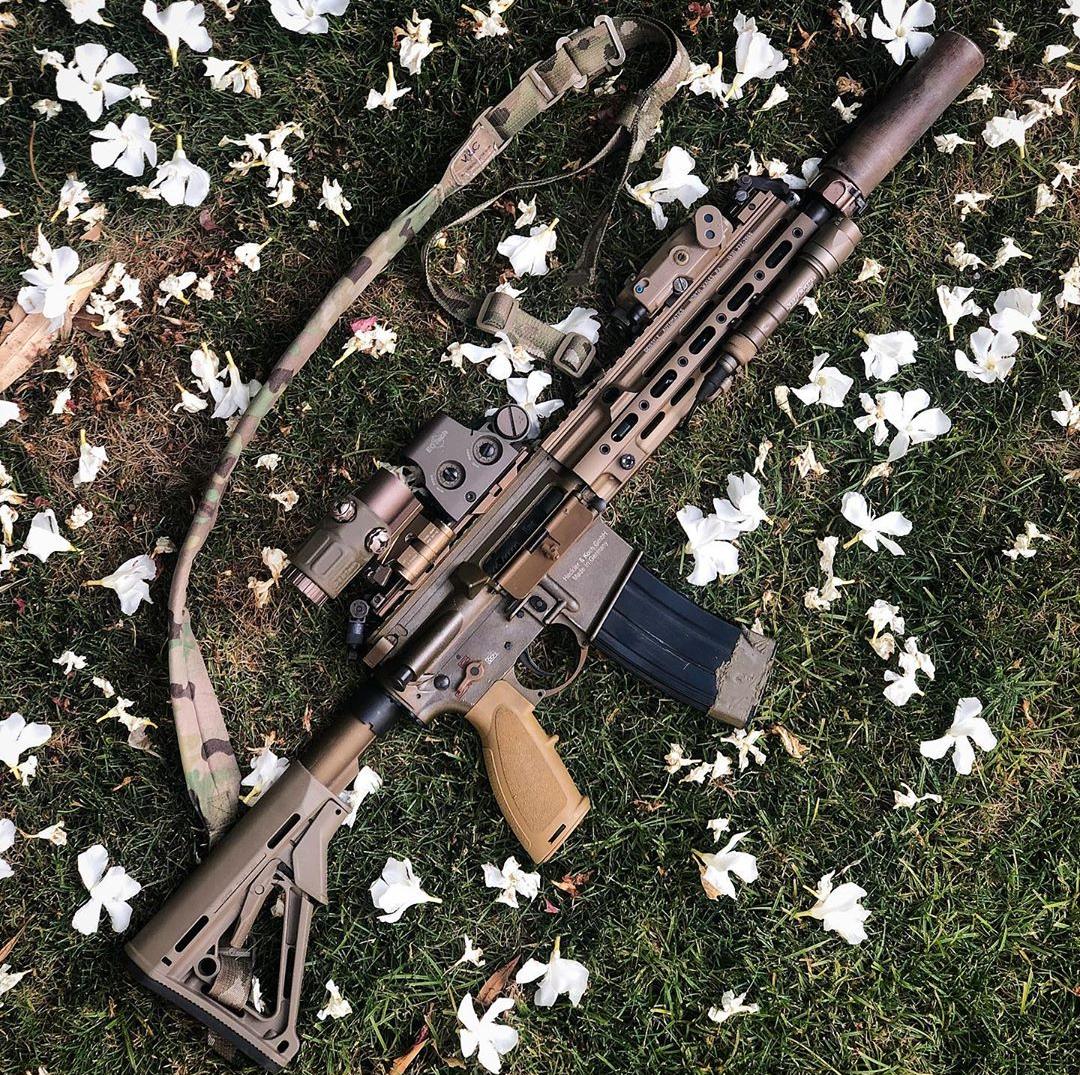 美军hk416和mk18,美军为什么喜欢用hk416