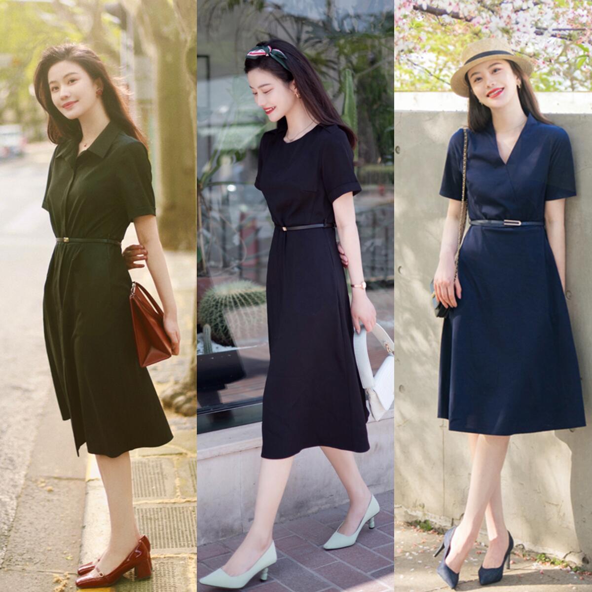 30多岁女人穿的裙子好看一点的,30岁女人穿连衣裙好看