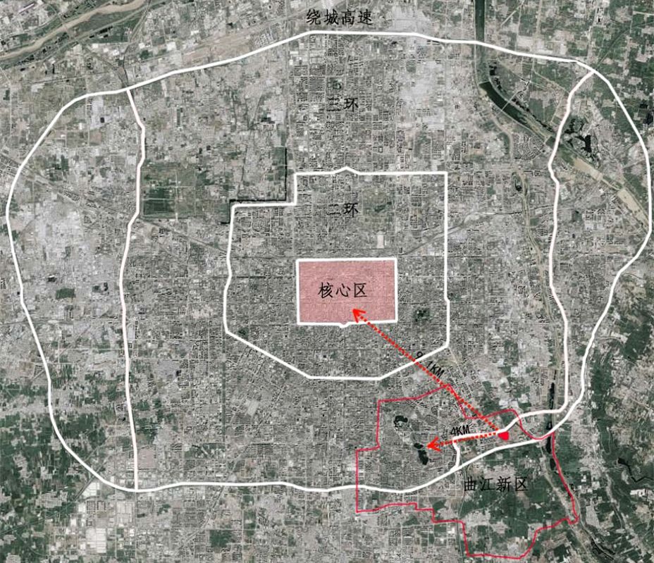 惊艳西安的“天幕水晶宫”:曲江诞生一座新现代建筑坐标